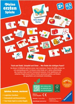 Ravensburger Spiel Was passt zusammen? | Mehrfarbig
