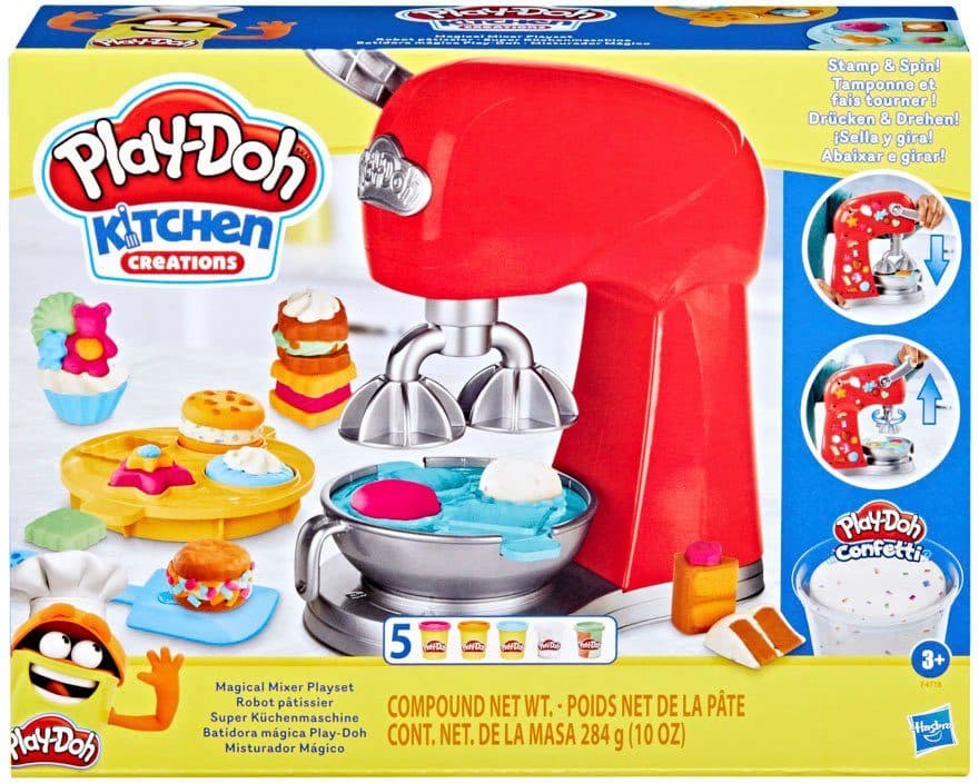 Hasbro Knetform-Set Play-Doh, Super Küchenmaschine | Mehrfarbig