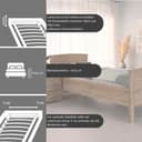 rauch TORRENT Funktionsbett | Weiß 4