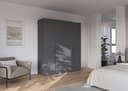 OTTO home Kleiderschrank AGORDO | Grau 2