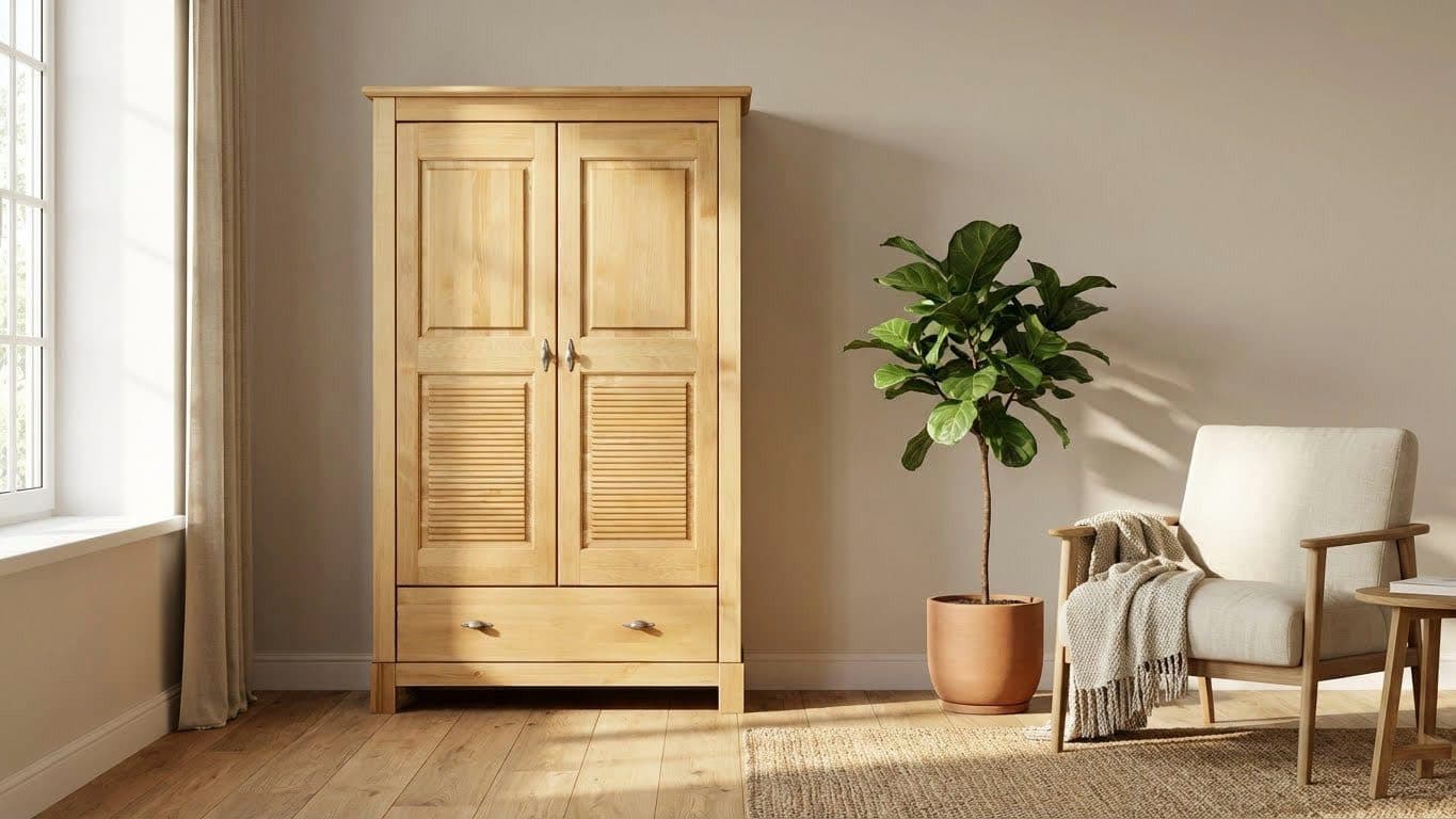 OTTO home Wäscheschrank Rauna | Holztöne