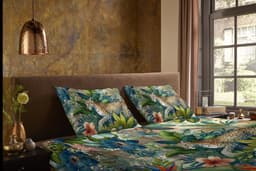 PURE luxury collection Raza Bettwäsche-Set | Mehrfarbig