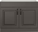wiho Küchen Spülenschrank Erla | Grau 2