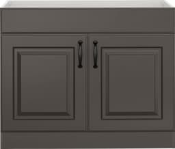 wiho Küchen Spülenschrank Erla | Grau