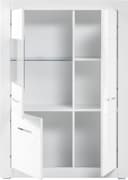 Home affaire Vitrine BIANCO Höhe 142 cm | Weiß 3