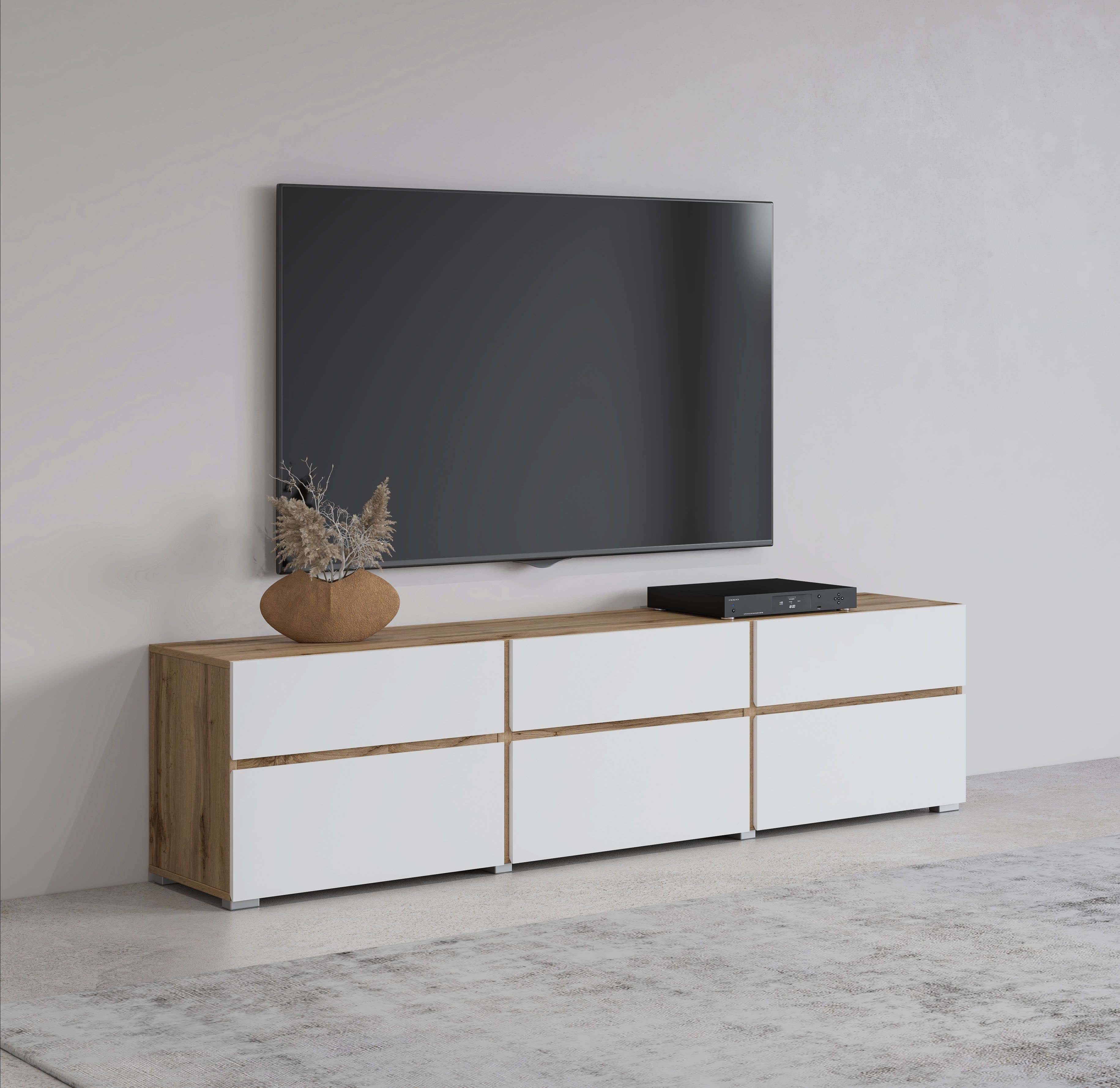 OTTO home Lowboard Cross | Mehrfarbig