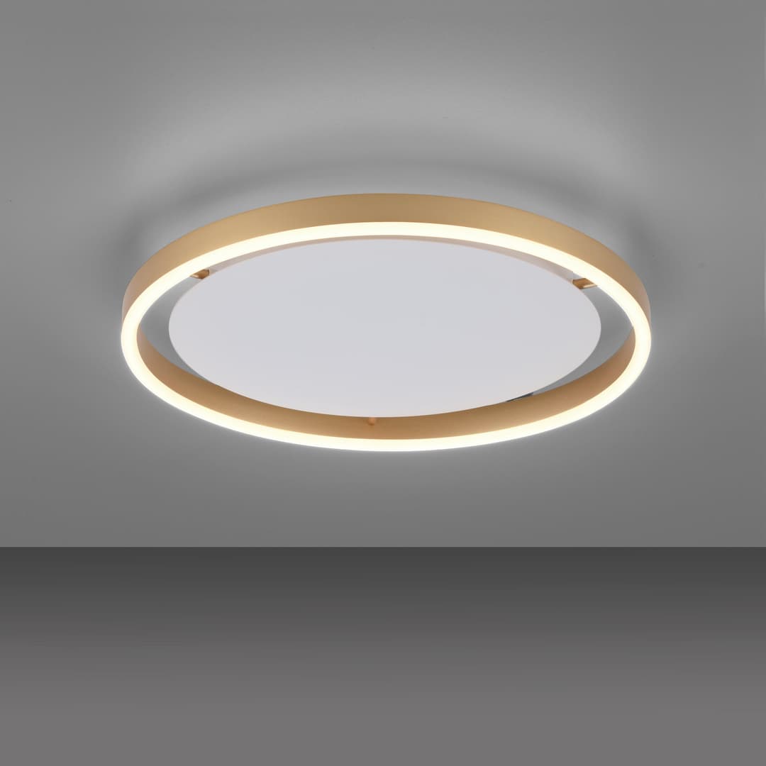 JUST LIGHT Deckenleuchte RITUS | Gold