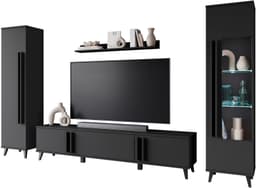 Home affaire Wohnwand Helsinki | Schwarz