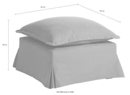 Home affaire Hocker Luise | Beige