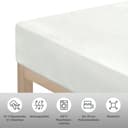 OTTO home Spannbettlaken SOUCY | Weiß 2