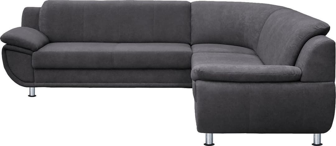 TRENDMANUFAKTUR Ecksofa Rondo | Grau