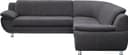 TRENDMANUFAKTUR Ecksofa Rondo | Grau 2
