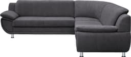 TRENDMANUFAKTUR Ecksofa Rondo | Grau