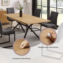OTTO home Esstisch Vendy | Holztöne