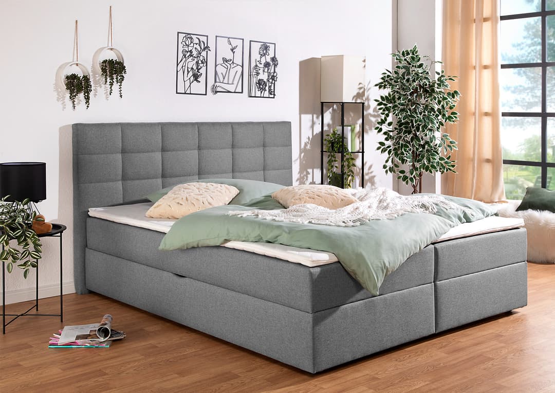 Home affaire Boxbett Ovalo | Grau