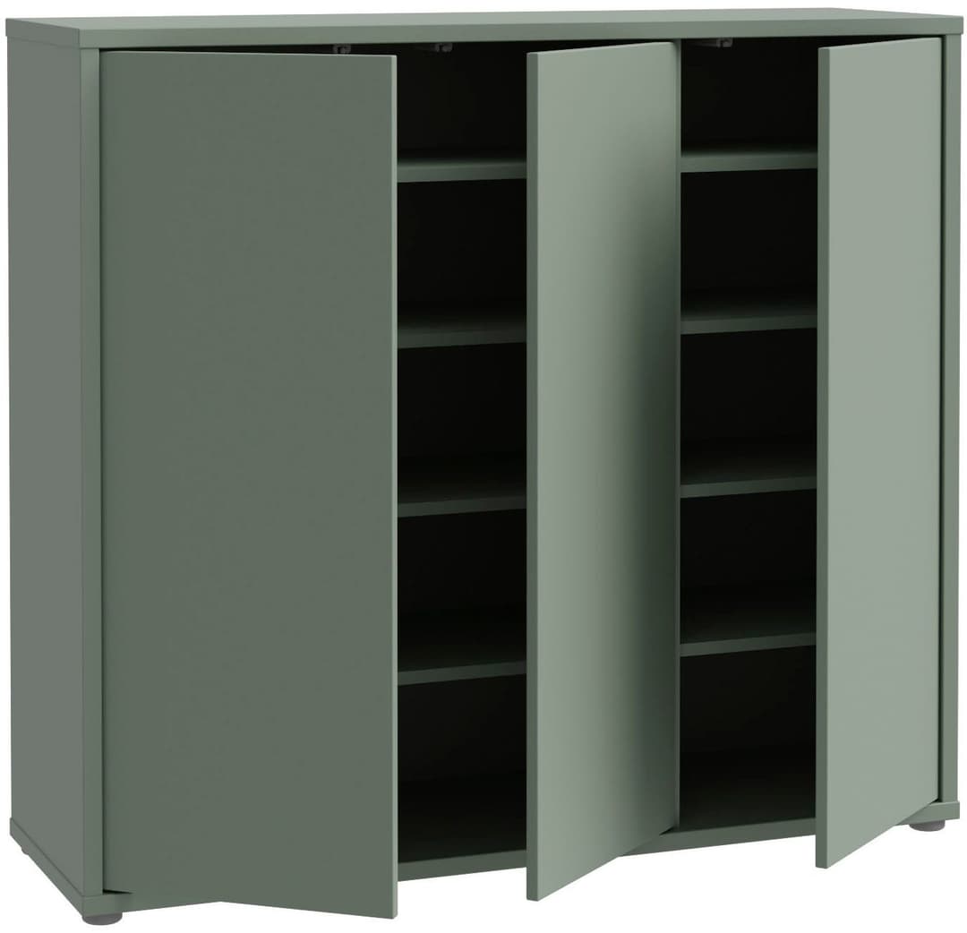 FORTE Schuhschrank Alice Springs | Grün