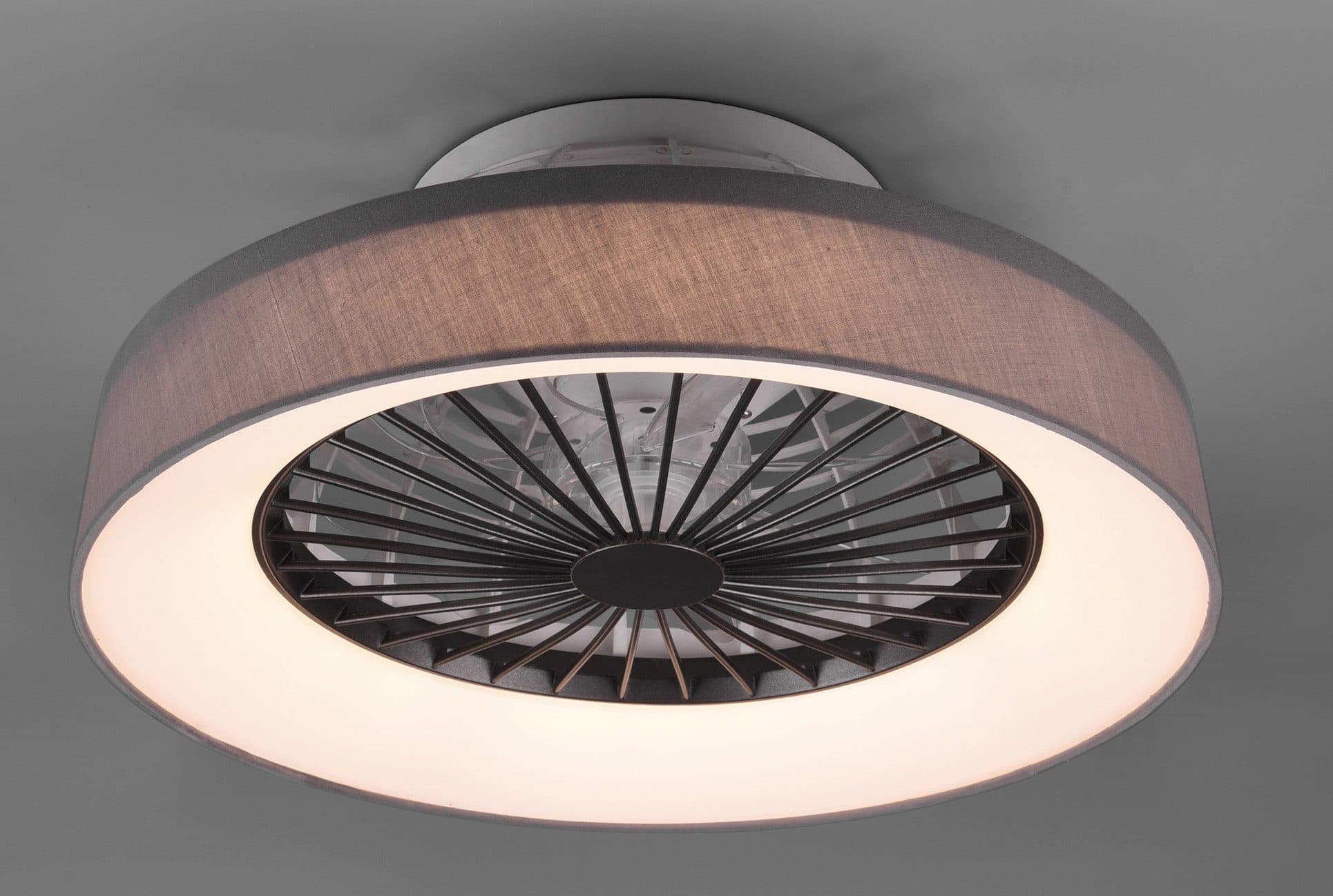Reality Leuchten LED Deckenleuchte Farsund | Grau