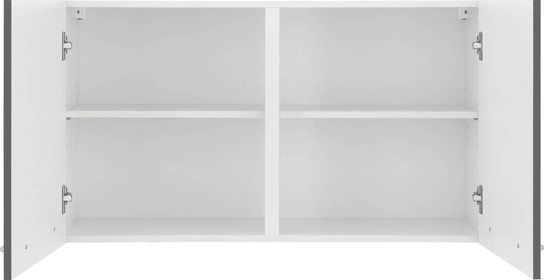 wiho Küchen Hängeschrank Unna | Schwarz