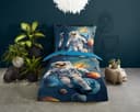 PURE luxury collection Kinderbettwäsche Saros | Blau 3
