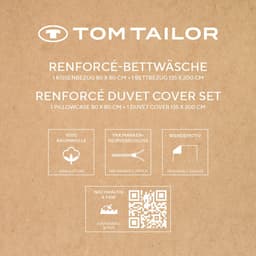 TOM TAILOR HOME Bettwäsche FRESH FLOWERS | Beige