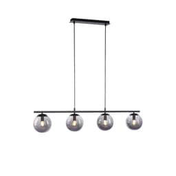 JUST LIGHT Pendelleuchte BIG WIDOW | Schwarz