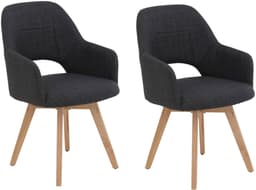 HELA 4-Fußstuhl STADE (Set, 2 St) | Grau