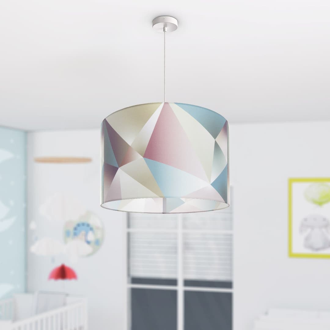 Paco Home Pendelleuchte Kosy 309 | Mehrfarbig