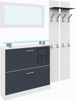 borchardt Möbel Garderoben-Set Finn | Mehrfarbig