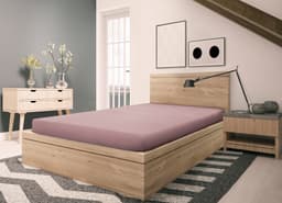 SETEX Spannbettlaken Feinbiber | Rosa