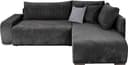 COLLECTION AB Ecksofa Poppy L-Form | Grau 2