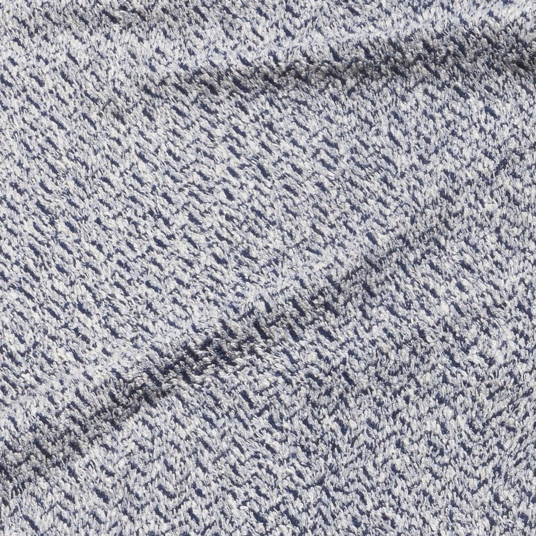 Möve Duschtuch Brooklyn Fischgrat | Blau