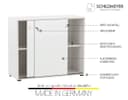 Schildmeyer Aktenschrank Serie 400 | Weiß 3