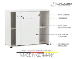 Schildmeyer Aktenschrank Serie 400 | Weiß