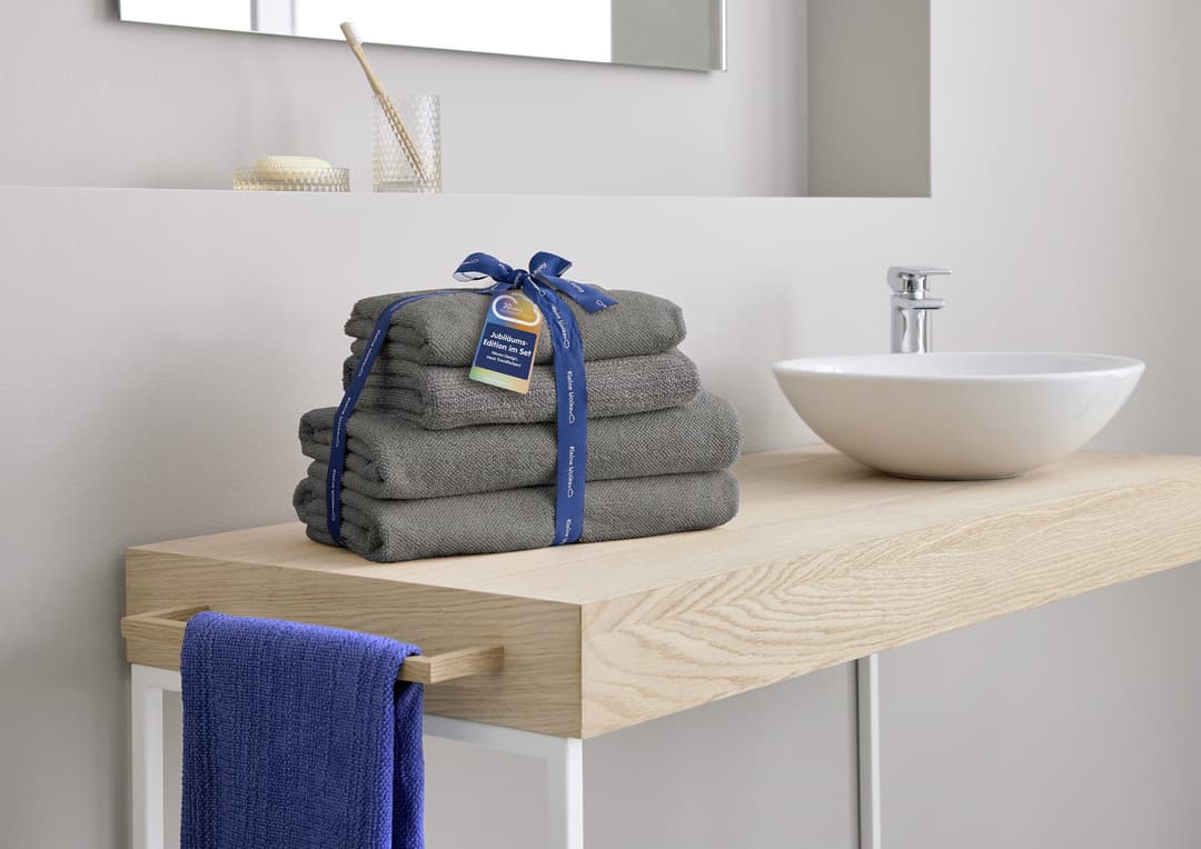 Kleine Wolke Handtuch Set RELAX | Grau