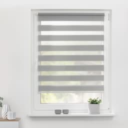 Doppelrollo Duo Rollo Klemmfix | Grau