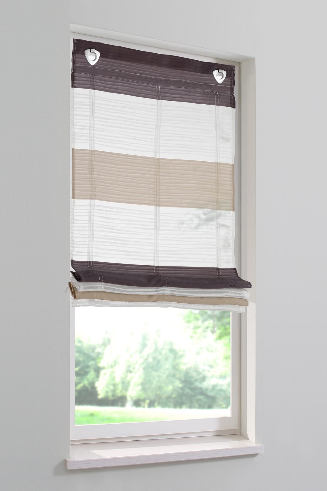 HOME WOHNIDEEN Raffrollo Sarnia | Beige