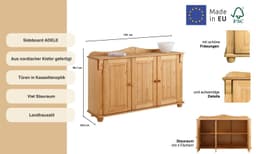 OTTO home Sideboard Adele | Holztöne