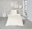 Primera Bettwäsche Uni Luxus-Satin | Beige 4