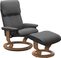 Stressless Fußhocker Admiral | Grau