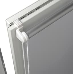 Seitenzugrollo Thermo Klemmrollo Energiesparend | Weiß