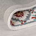 FLAIR RUGS Iris Traditional Wollteppich | Rot