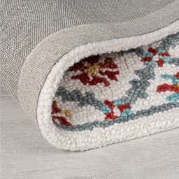 FLAIR RUGS Iris Traditional Wollteppich | Rot