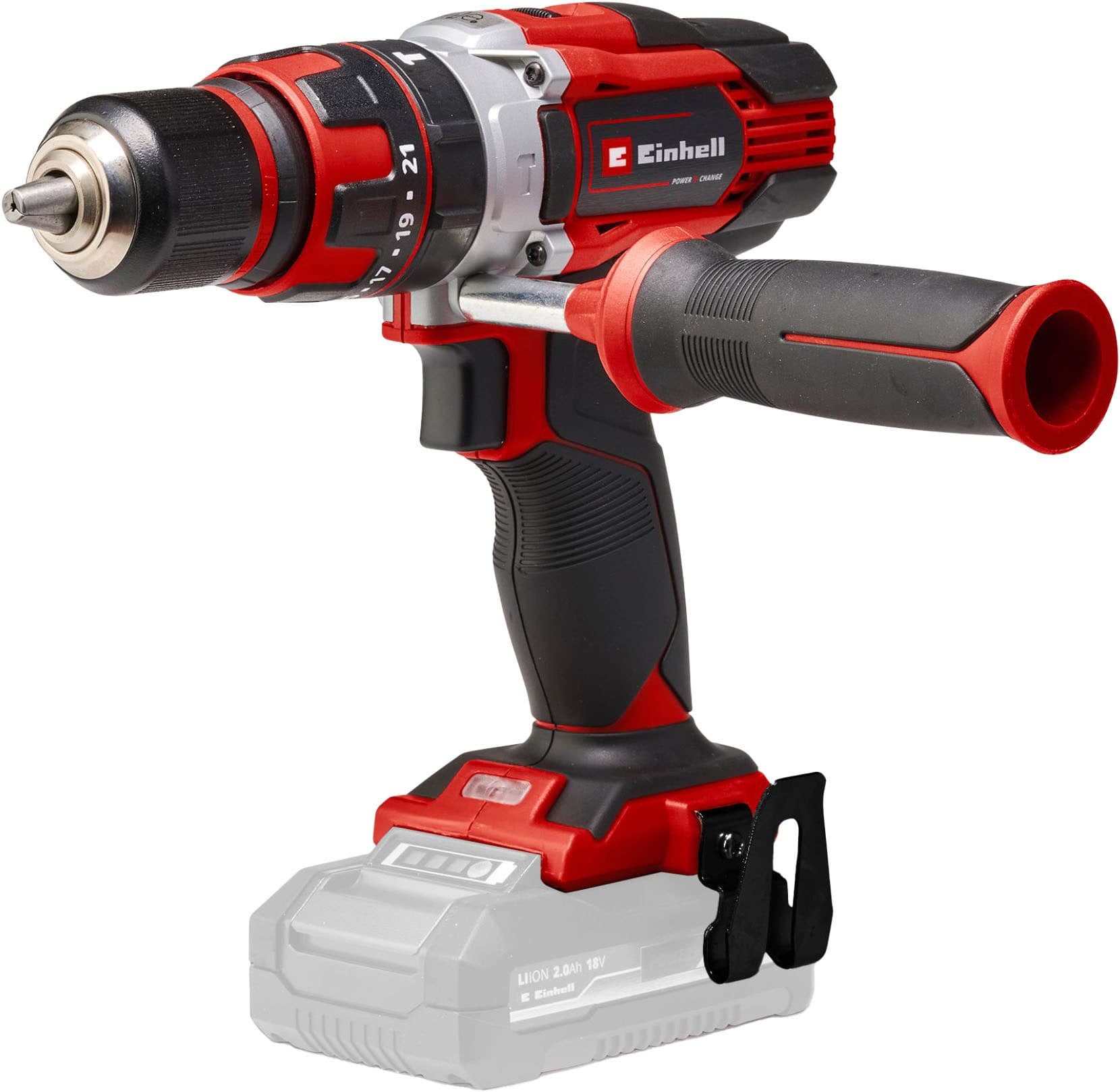 Einhell Akku-Schlagbohrschrauber TE-CD 18/48 Li-i-Solo | Rot