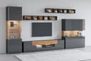 OTTO home Wohnwand Toledo | Mehrfarbig