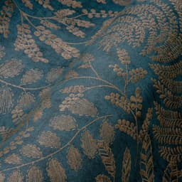 A.S. Création Vliestapete THE BOS Blätter Floral | Blau