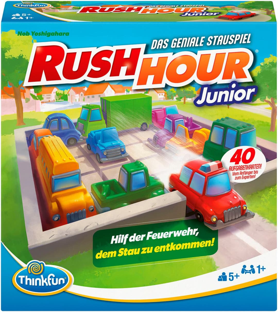 Thinkfun® Spiel Rush Hour® Junior | Mehrfarbig
