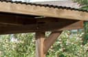 weka Einzelcarport 606 Gr.1 | Braun 3