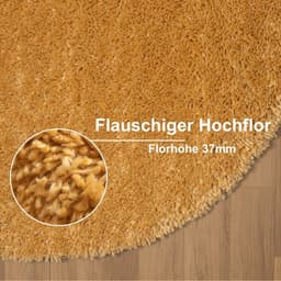 Myflair Möbel & Accessoires My Shaggy | Gelb
