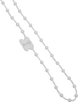 Seitenzugrollo Rollo-Kette | Weiß