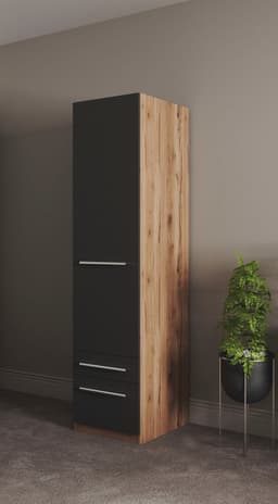 priess Kleiderschrank Barcelona | Holztöne